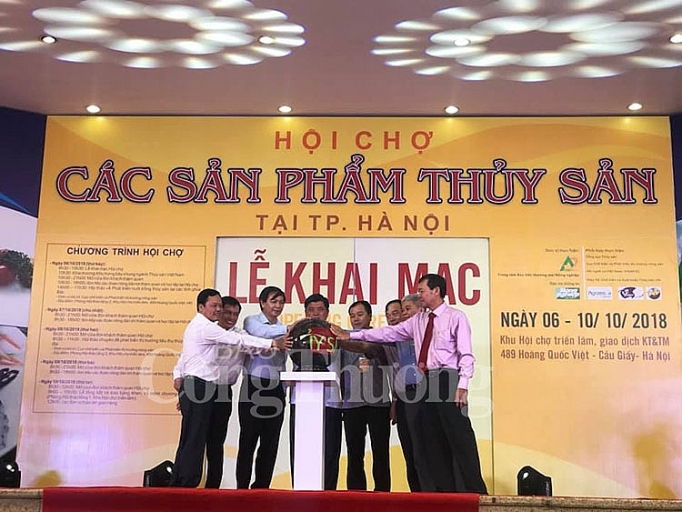 khai mac hoi cho cac san pham thuy san tai ha noi nam 2018